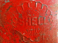 Shell motor spirit jerrycan, uit de jaren 1920-1940 - afbeelding 2 van  7