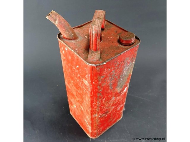 Shell motor spirit jerrycan, uit de jaren 1920-1940 - afbeelding 3 van  7