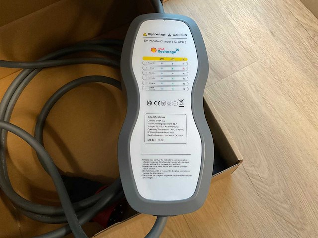 Shell recharge np-32 ev portable lader (2x) - afbeelding 5 van  5