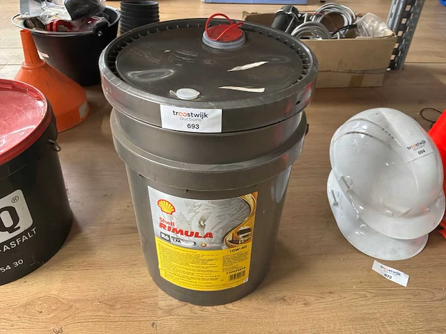 Shell rimula 20 ltd motor olie 10w-40 - afbeelding 1 van  3