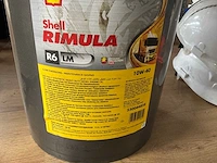 Shell rimula 20 ltd motor olie 10w-40 - afbeelding 3 van  3