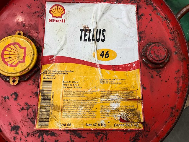 Shell tellus 46 hydrauliek olie - afbeelding 4 van  4