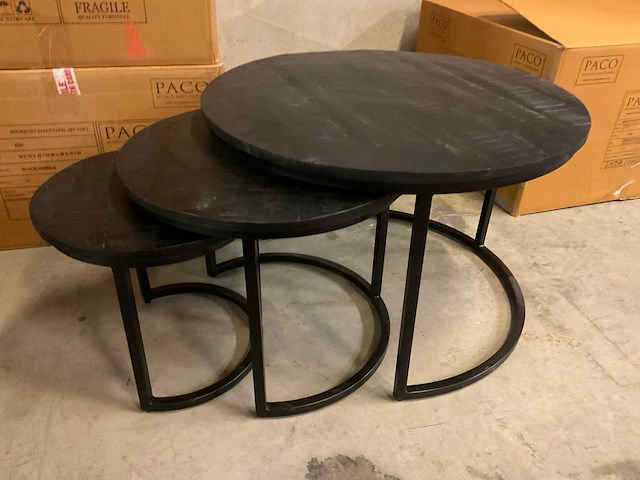 Shenna salontafel set van 3 - afbeelding 3 van  9