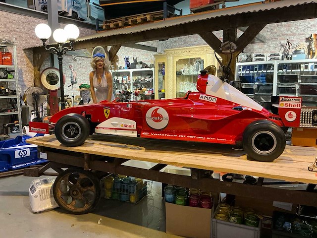 Shenqibao sq-110s formule 1 ferrari race kart 110cc - afbeelding 9 van  16