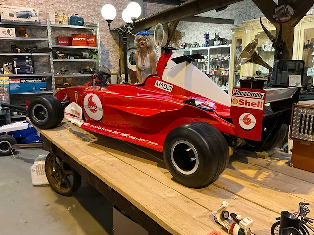 Shenqibao sq-110s formule 1 ferrari race kart 110cc - afbeelding 10 van  16