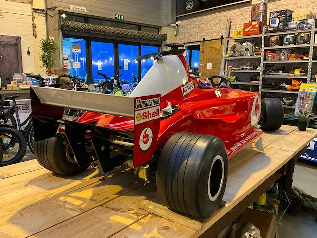 Shenqibao sq-110s formule 1 ferrari race kart 110cc - afbeelding 11 van  16