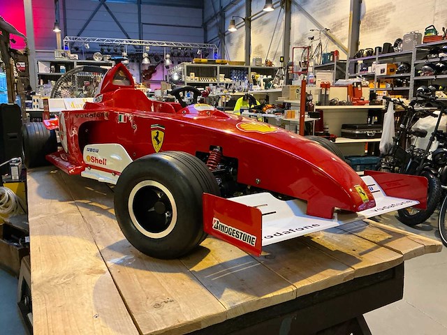 Shenqibao sq-110s formule 1 ferrari race kart 110cc - afbeelding 13 van  16