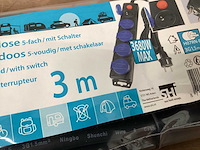 Shi stekkerdoos 5 voudig spatwaterdicht met schakelaar (56x) - afbeelding 7 van  7