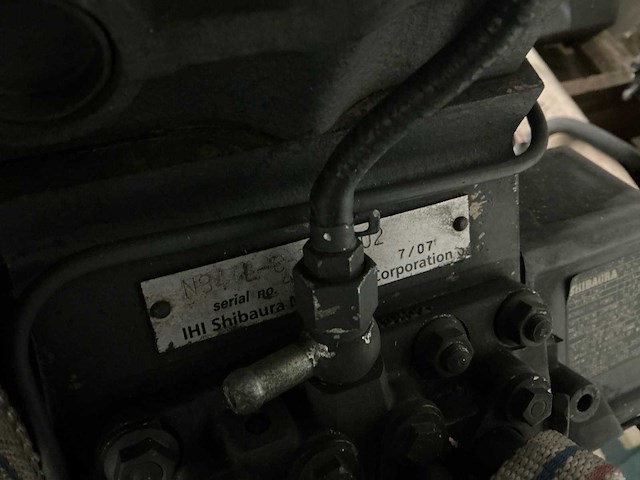 Shibaura h3xl2 22n4l dieselmotor - afbeelding 6 van  9