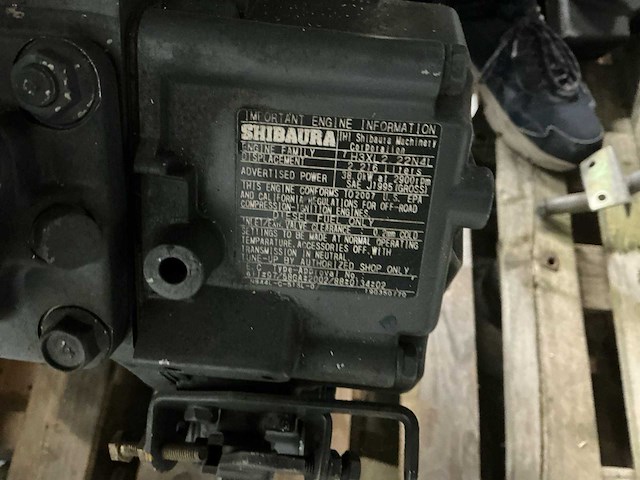 Shibaura h3xl2 22n4l dieselmotor - afbeelding 9 van  9
