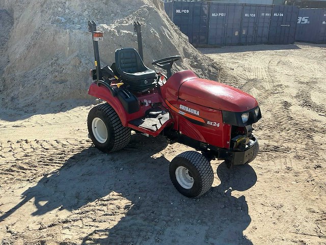 Shibaura sx 24 hst minitractor - afbeelding 6 van  8