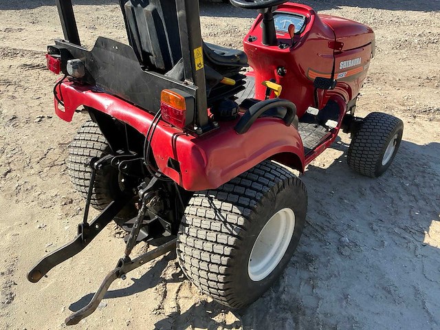 Shibaura sx 24 hst minitractor - afbeelding 7 van  8