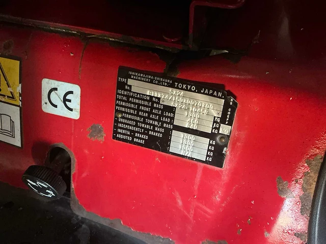 Shibaura sx24 minitractor - afbeelding 11 van  12