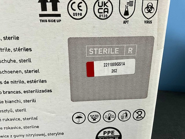 Shieldskin - xtreme (box/160) - 400di+ nitrile glove size s (7.0) (3x) - afbeelding 7 van  7