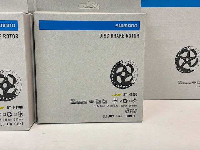 Shimano 140 / 160 / 180 remschijf (17x) - afbeelding 5 van  6