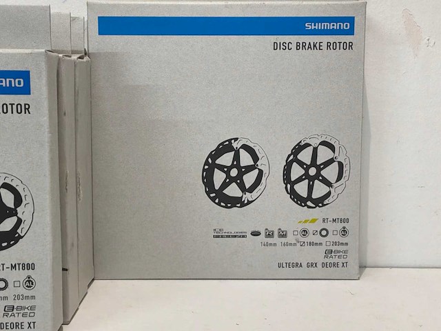 Shimano 140 / 160 / 180 remschijf (17x) - afbeelding 6 van  6