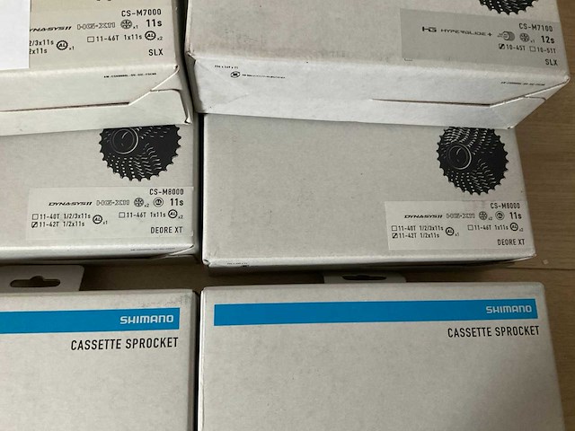 Shimano cassettes - afbeelding 5 van  5
