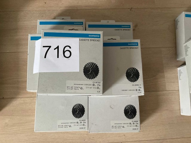 Shimano cassettes - afbeelding 1 van  3
