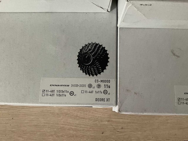 Shimano cassettes - afbeelding 2 van  3