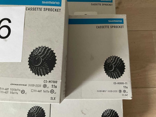Shimano cassettes - afbeelding 3 van  3