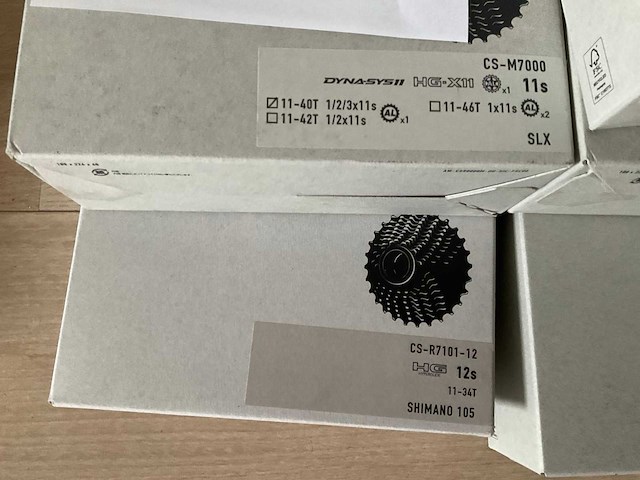 Shimano cassettes - afbeelding 3 van  4