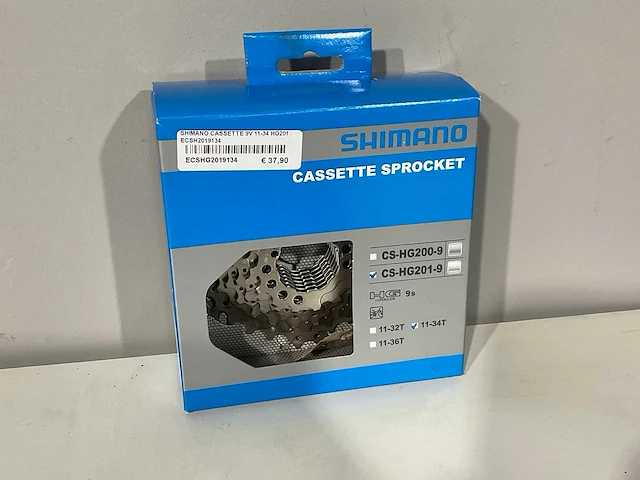 Shimano cs-hg202-9 cassette sprocket - afbeelding 1 van  1