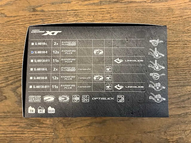 Shimano deore xt sl-m8100 schakelhendel rechts - afbeelding 3 van  3