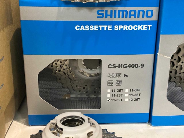 Shimano fietscassette (17x) - afbeelding 3 van  5