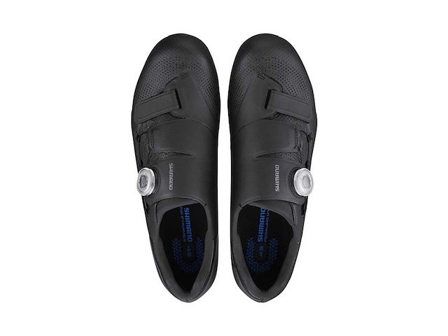 Shimano fietschoenen race rc502 zwart heren43 - afbeelding 3 van  5