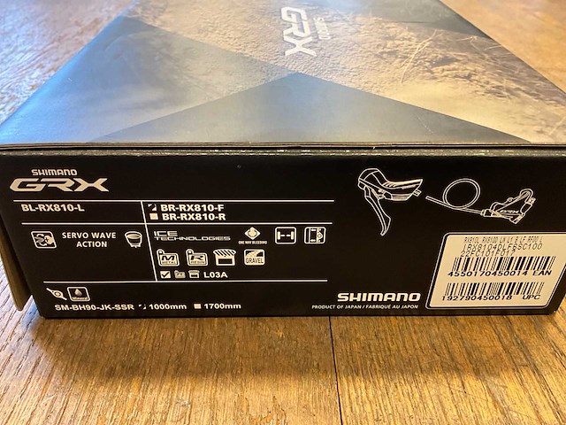Shimano grx bl-rx810-l fietsrem/schakelhendel - afbeelding 3 van  3