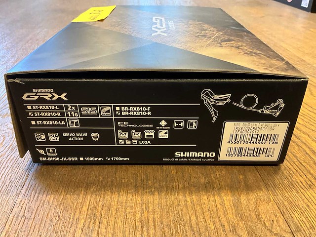 Shimano grx st-rx810-r fietsrem/schakelhendel - afbeelding 3 van  5