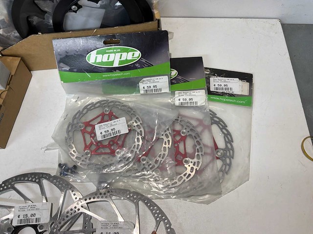 Shimano / hope / rotor diverse fietsonderdelen - afbeelding 5 van  10