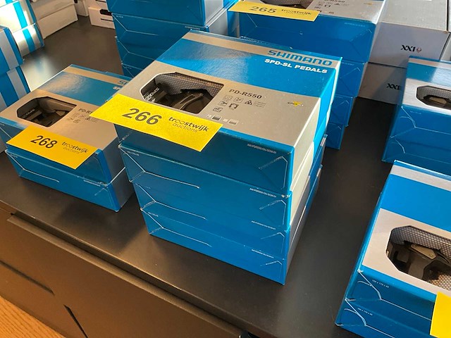 Shimano pd-r550 set pedalen sm-sh11 (4x) - afbeelding 3 van  3