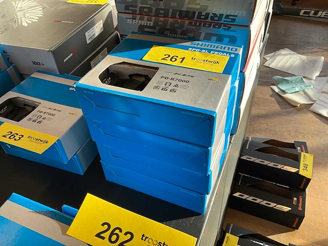 Shimano pd-r7000 set pedalen sm-sh11 (4x) - afbeelding 3 van  3