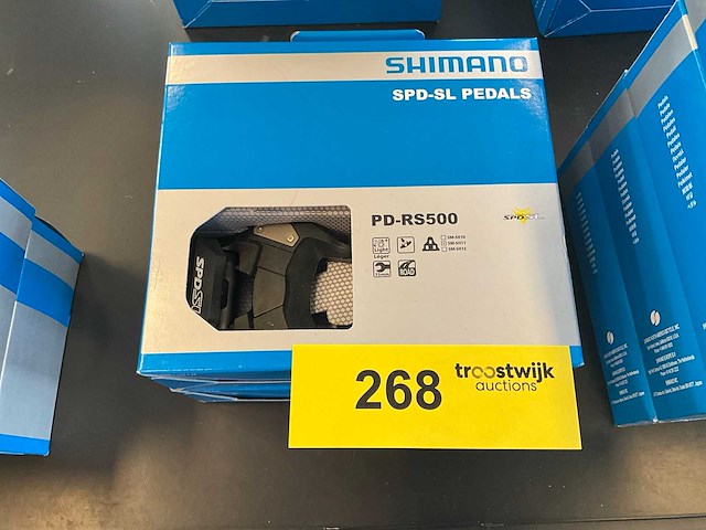 Shimano pd-rs550 set pedalen sm-sh11 (2x) - afbeelding 3 van  3