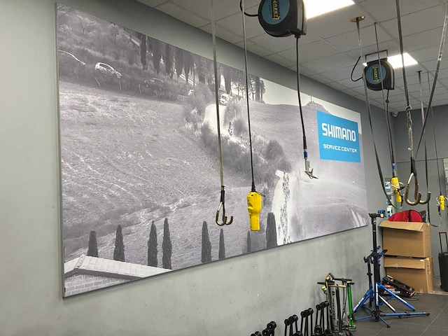 Shimano reclamebanner - afbeelding 3 van  3