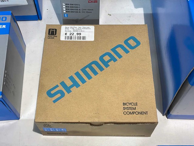 Shimano shifter/ dual control lever / front chain wheel (9x) - afbeelding 5 van  9