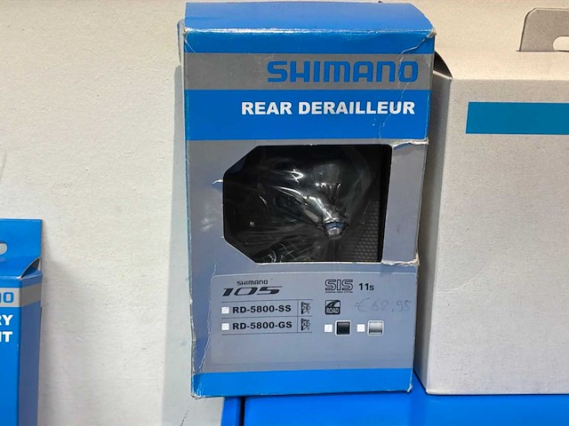 Shimano shifter/ dual control lever / front chain wheel (9x) - afbeelding 6 van  9