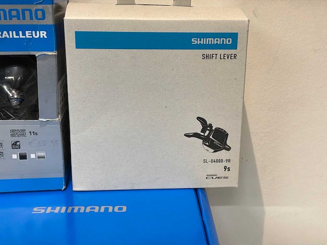Shimano shifter/ dual control lever / front chain wheel (9x) - afbeelding 7 van  9