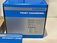 Shimano shifter/ dual control lever / front chain wheel (9x) - afbeelding 8 van  9