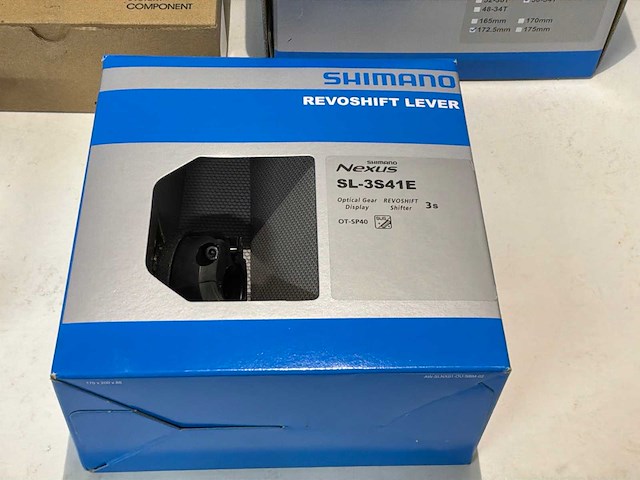 Shimano shifter/ dual control lever / front chain wheel (9x) - afbeelding 9 van  9