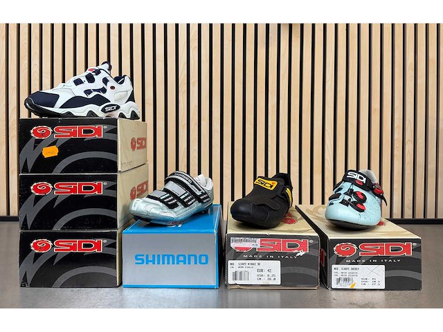 Shimano, sidi - fietsschoenen (6x) - afbeelding 1 van  6