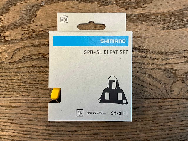 Shimano spd- sl sm-sh11 schoenplaatje (9x) - afbeelding 1 van  2