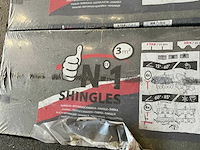 Shingles - groen bitumen dakmateriaal (252x) - afbeelding 5 van  6