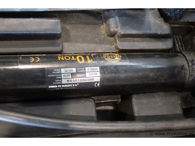 Shinn fu omega hydraulische carrosserie-reparatieset 50100 f1000s - afbeelding 7 van  12