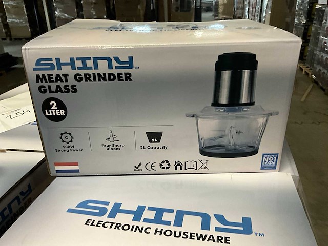 Shiny 2 l vleesmolen (60x) - afbeelding 3 van  5