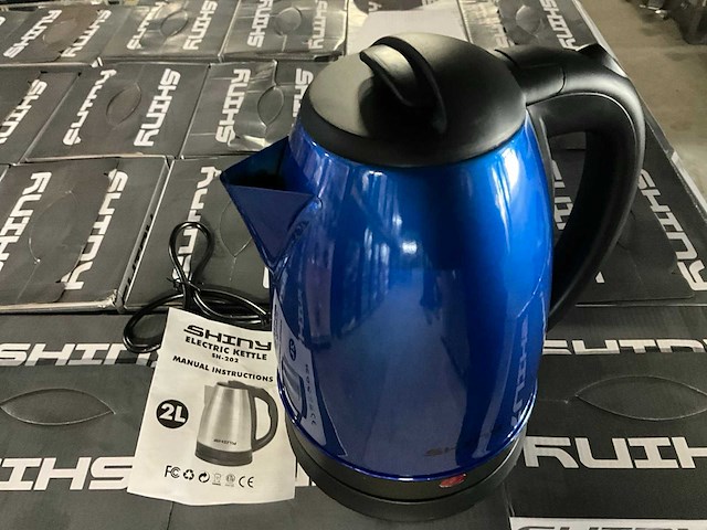 Shiny 2 l waterkoker (45x) - afbeelding 3 van  4