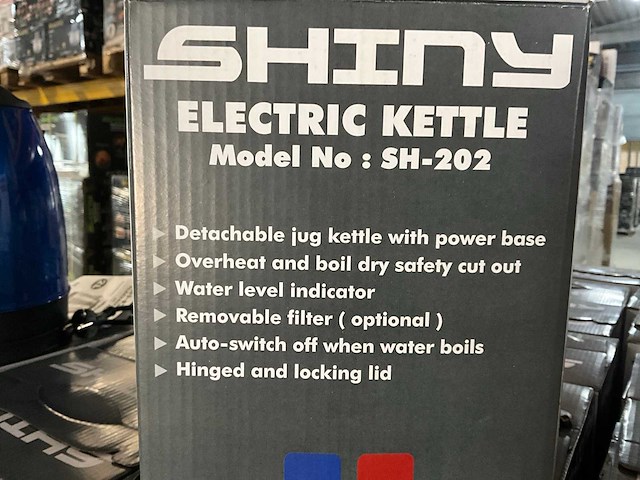 Shiny 2 l waterkoker (45x) - afbeelding 4 van  4