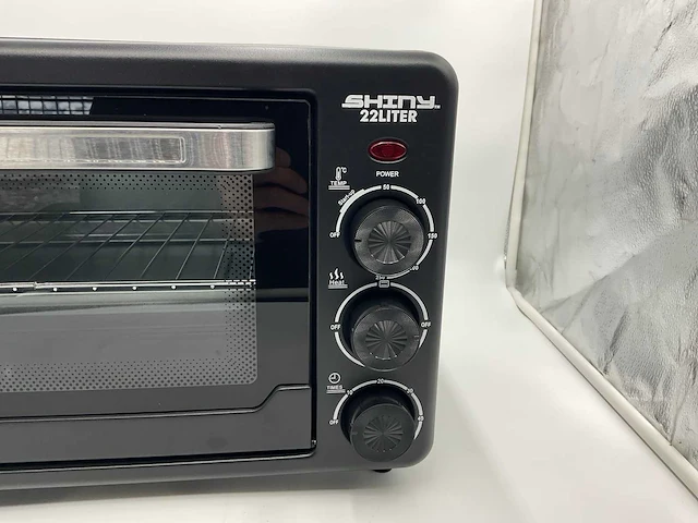 Shiny 22 liter electric oven (20x) - afbeelding 9 van  14