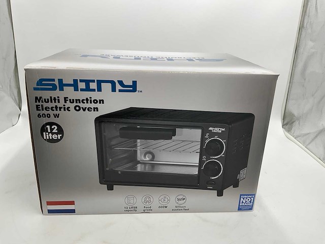 Shiny 600w 12 liter oven (10x) - afbeelding 5 van  11